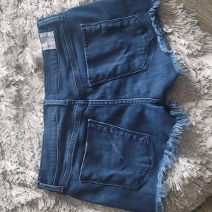 Hudson Blue Amber Cutoff Denim Shorts
